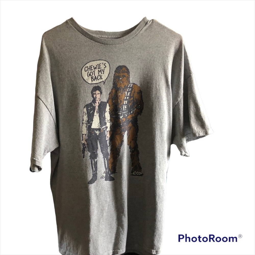 Star Wars Chewy's Got My Back Graphic Men's Tshirt Size 2XL - Picture 3 of 4